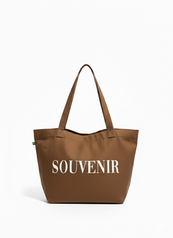 Tote Bag Souvenir Marrom