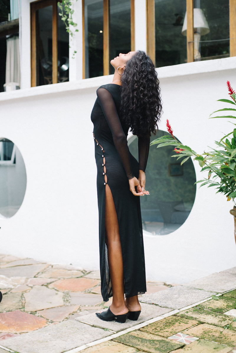 Vestido Tule Olivia NOiR - COSMO
