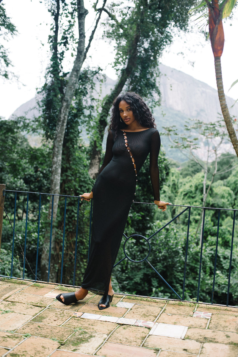 Vestido Tule Olivia NOiR - COSMO