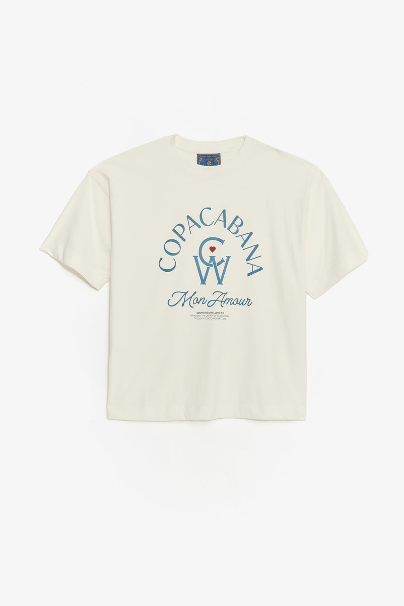 T-shirt Boxy Copacabana Mon Amour - COSMO
