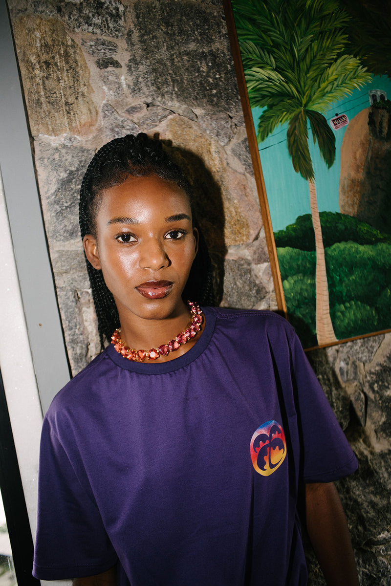 Camiseta Sunset Cosmo para NK Violeta - COSMO