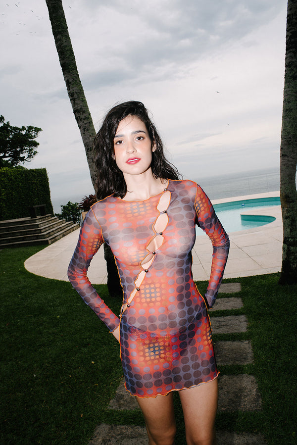 Vestido Tule Olivia Cosmo para NK - COSMO