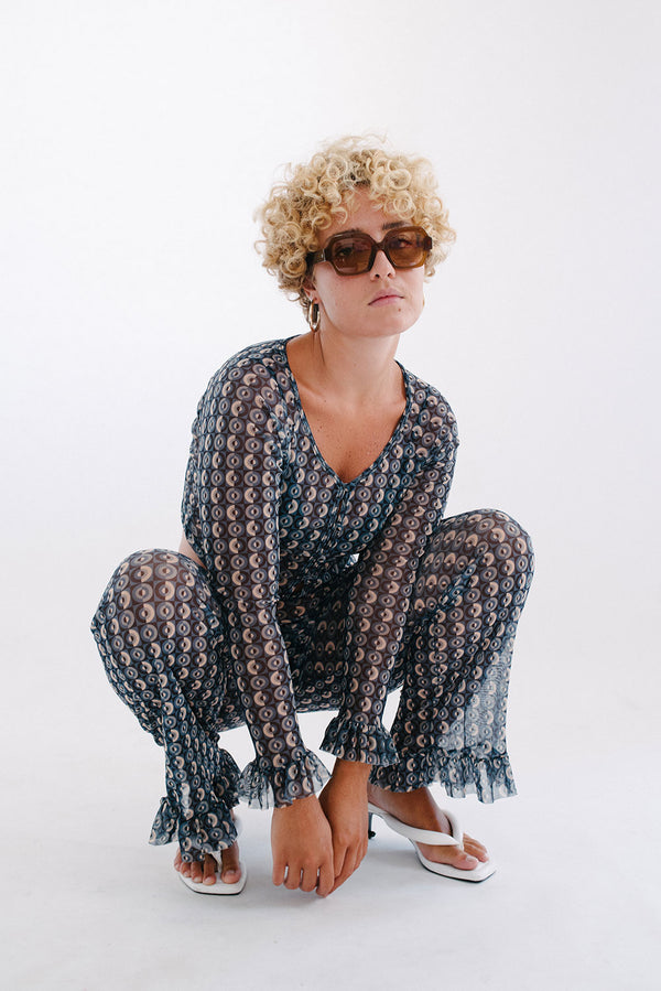 Calça Tule Eclipse por Angelica Bucci - COSMO
