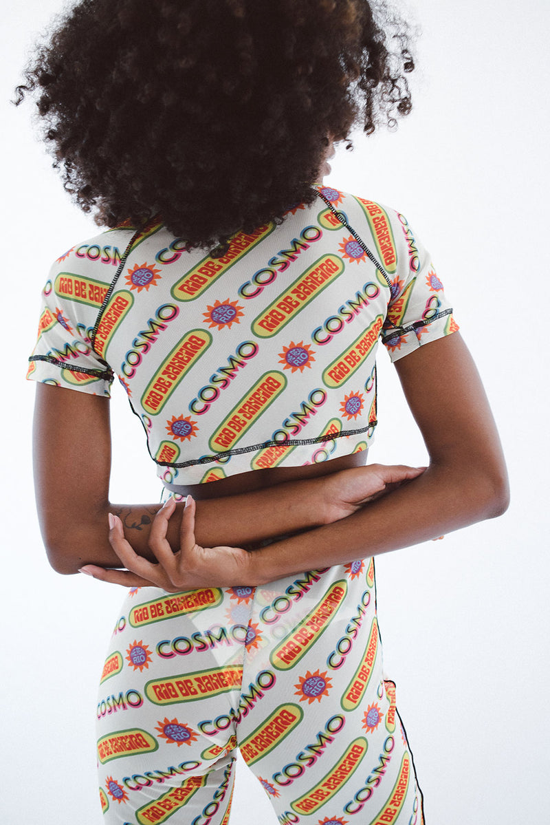 Blusa Rash Guard Tule Keep it Rio - COSMO