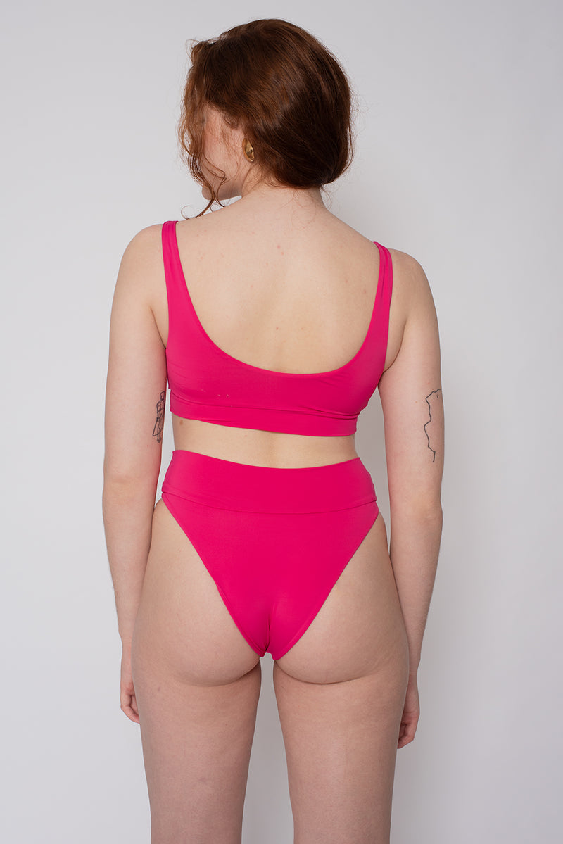 Calcinha Biquíni Alcyone Pink - Cosmo
