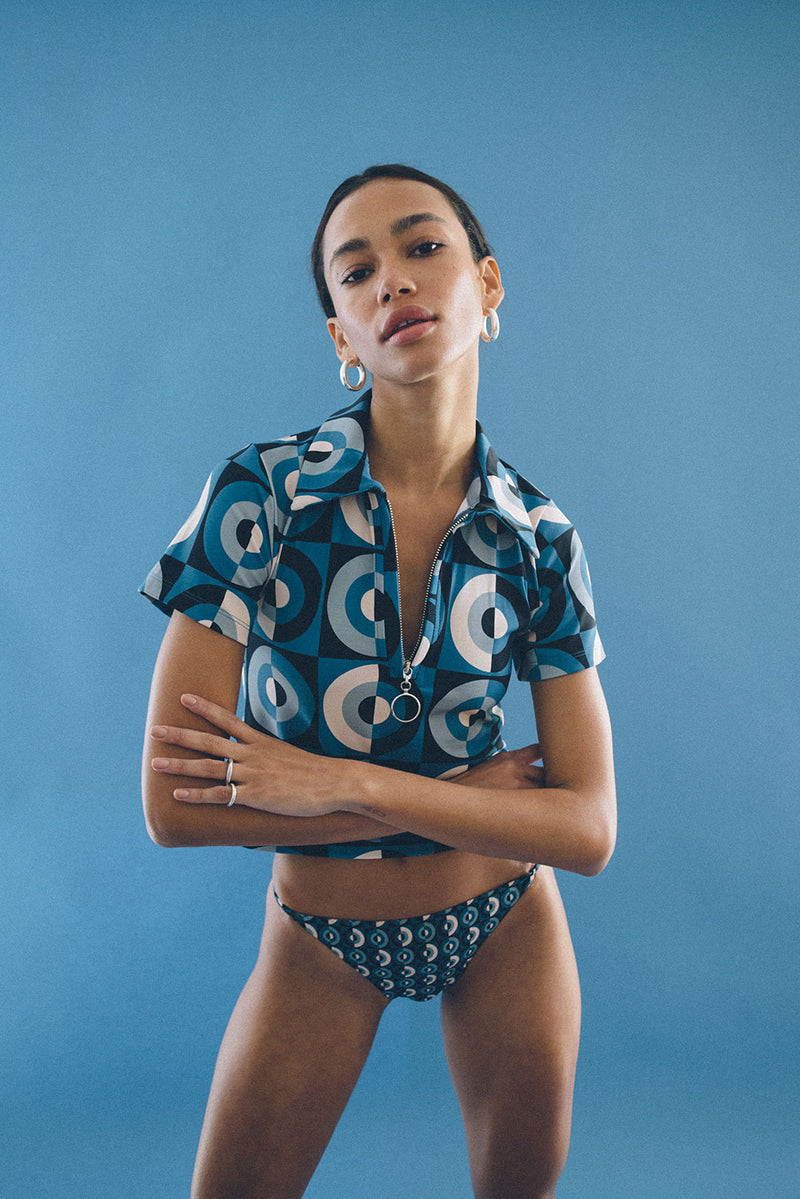 Camisa Polo Eclipse por Angelica Bucci - COSMO