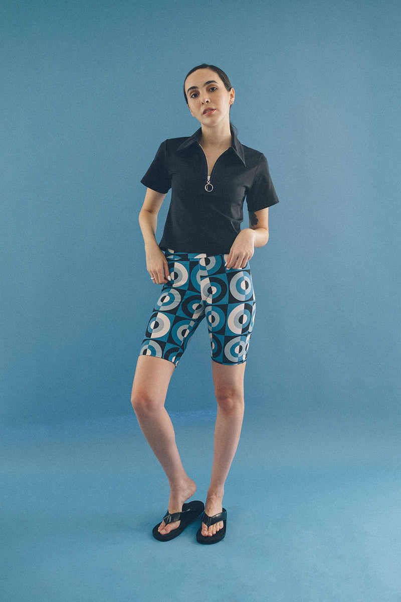 Short Biker Eclipse por Angelica Bucci - COSMO