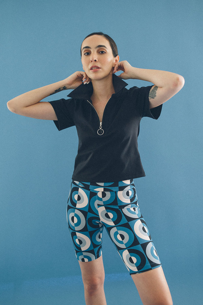 Short Biker Eclipse por Angelica Bucci - COSMO