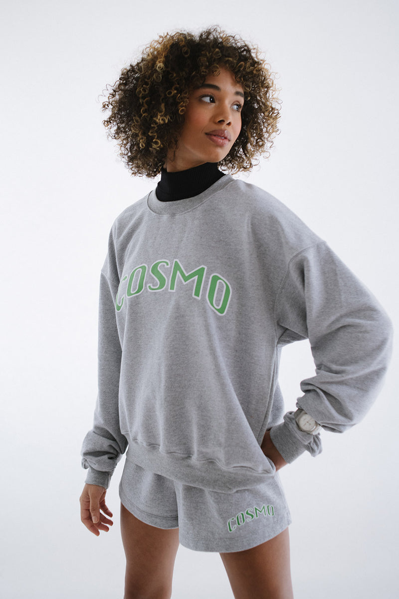 Blusa Crewneck Cosmo Cinza - COSMO