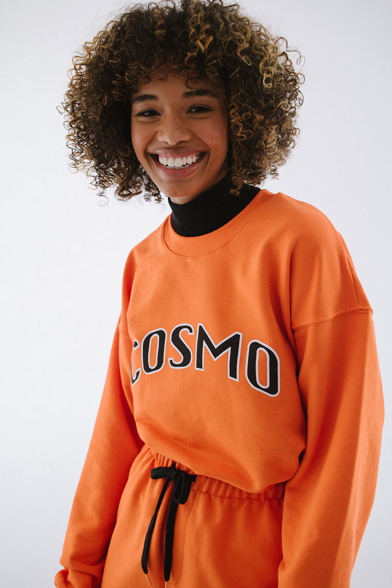 Blusa Crewneck Cosmo Laranja - COSMO