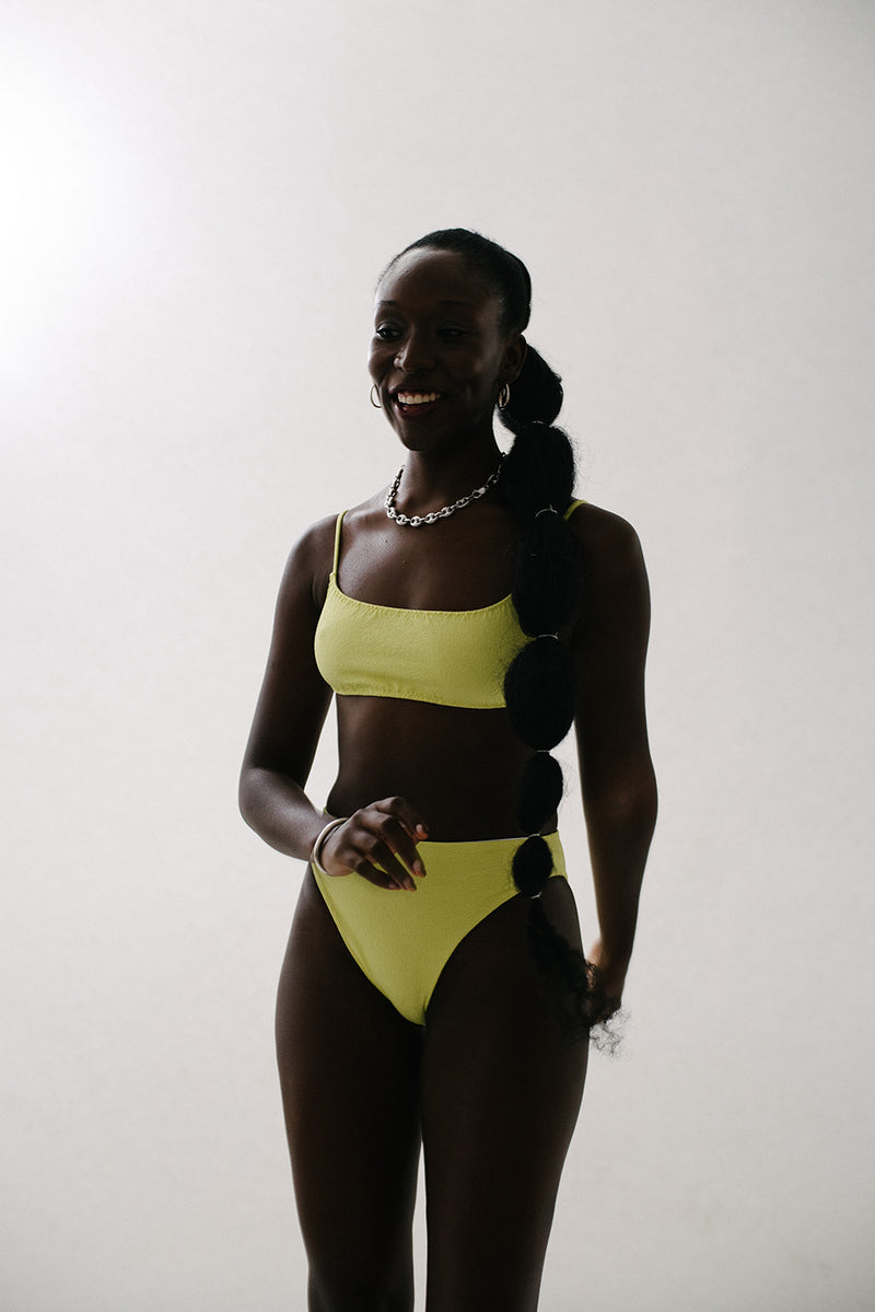 Calcinha Biquíni Ara Férias Amarelo - COSMO
