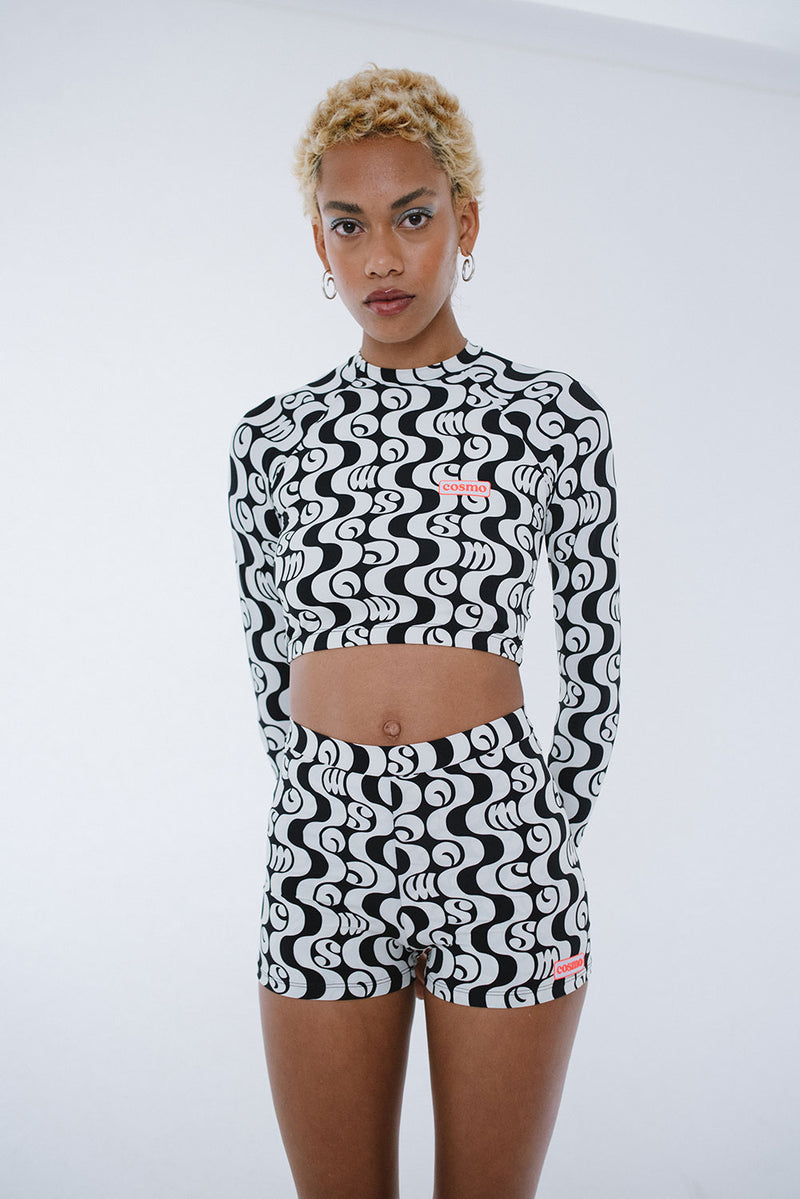 Rash Guard Orla Preto - COSMO
