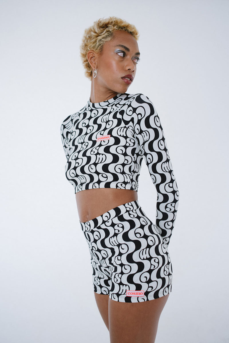 Rash Guard Orla Preto - COSMO