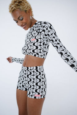 Rash Guard Orla Preto - COSMO