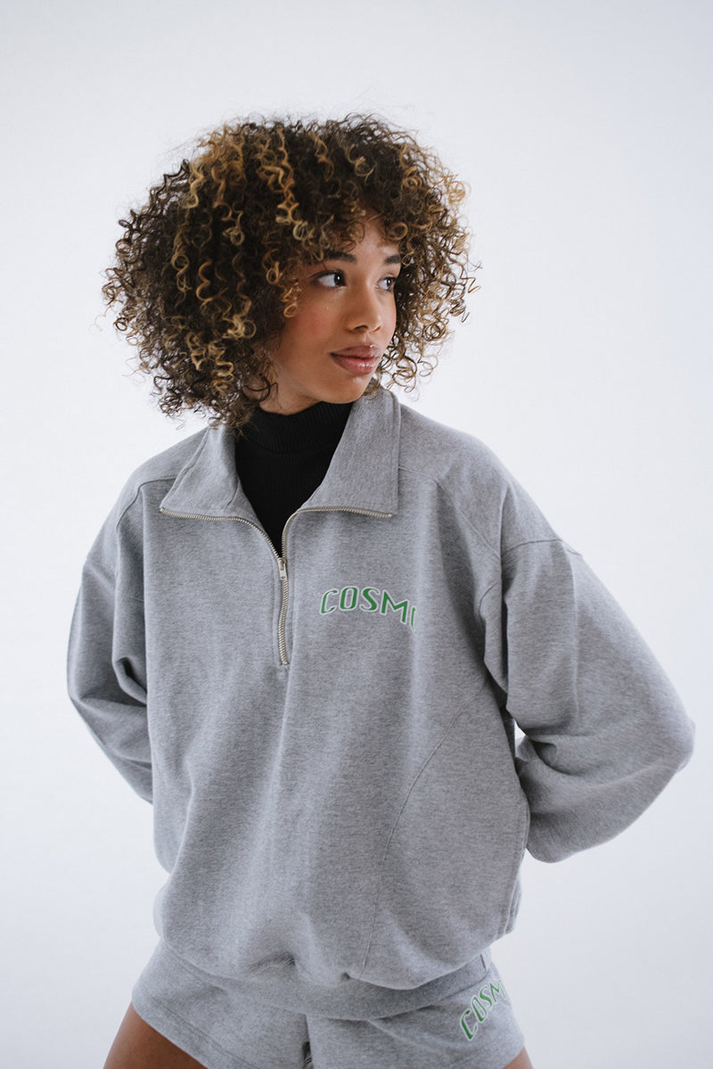 Sueter Zip Cosmo Cinza - COSMO