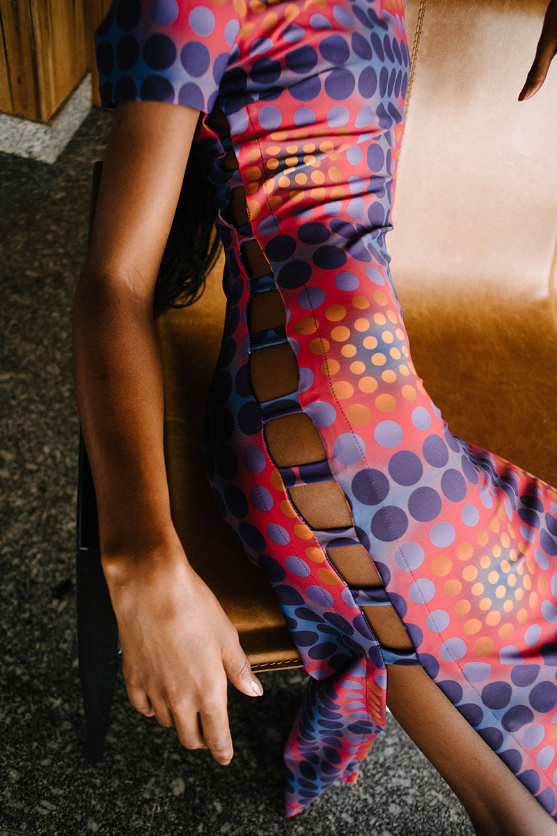 Vestido Grid Cosmo para NK - COSMO