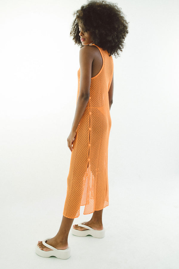 Vestido Midi Le Body Tangerina - COSMO