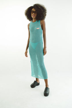 Vestido Midi Le Body Turquesa - COSMO