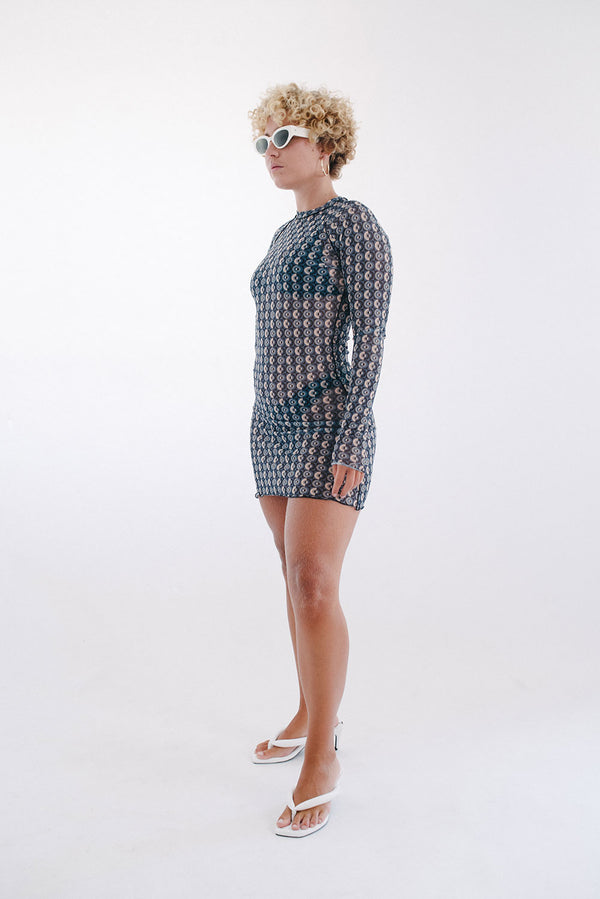 Vestido Tule Rash Guard Eclipse por Angelica Bucci - COSMO